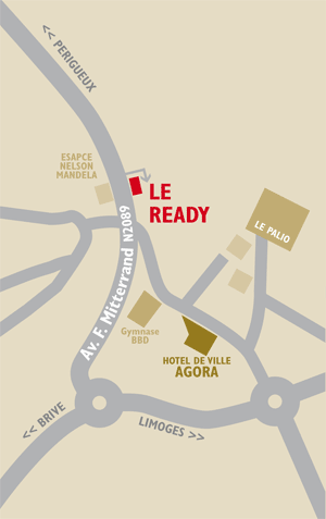 Reaydy - plan d'accès